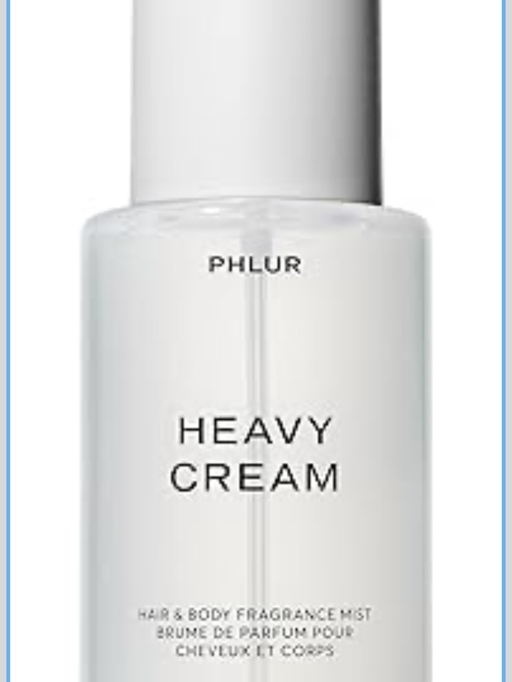 PHLUR Heavy Cream Moisturizing Hair & Body Mist - White